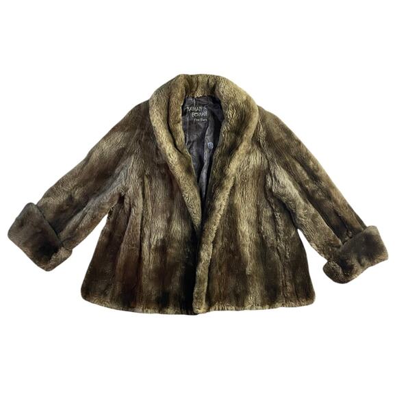 Unreal Fur Jackets & Blazers - Vintage 70s Nathan Berman Mink Fur Jacket - L